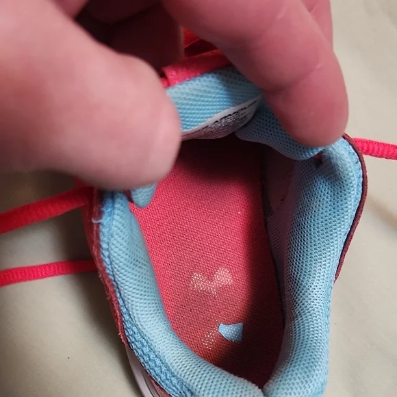 Under Armour Kids Red and Blue Sneakers - Picture 7 of 10